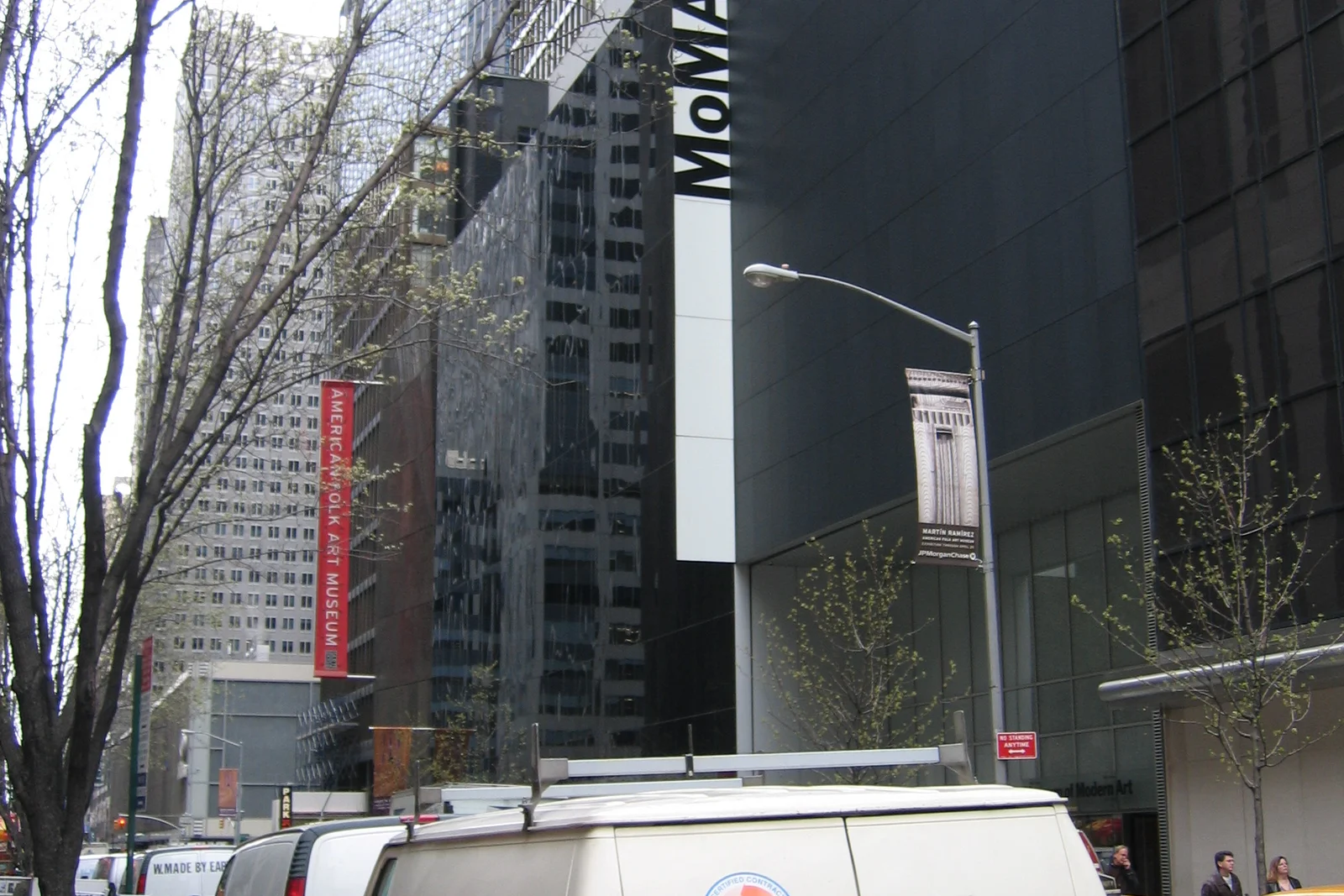 Exterior of the Museum of Modern Art, New York